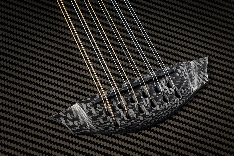 12 string carbon fiber bridge