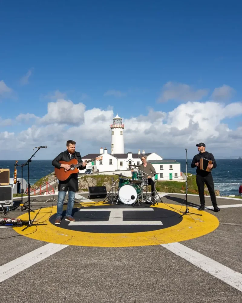 emerald guitars fanad lighthouse music tour