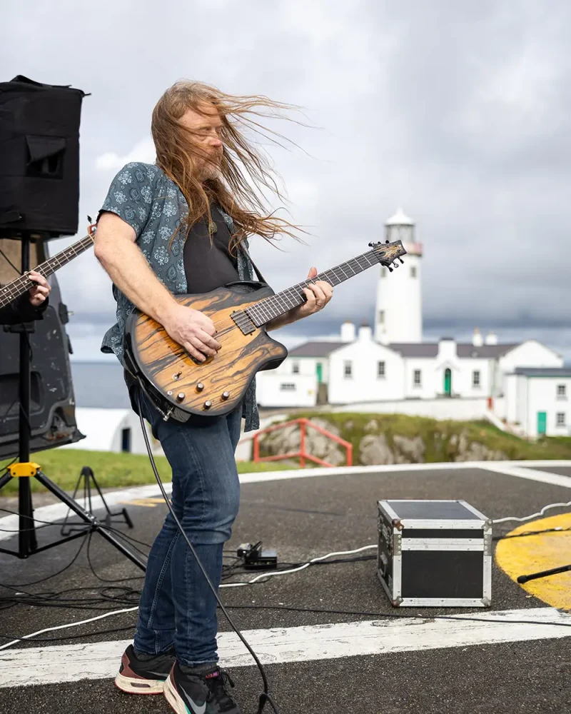 play an emerald guitar carbon fiber fanad lighthouse donegal